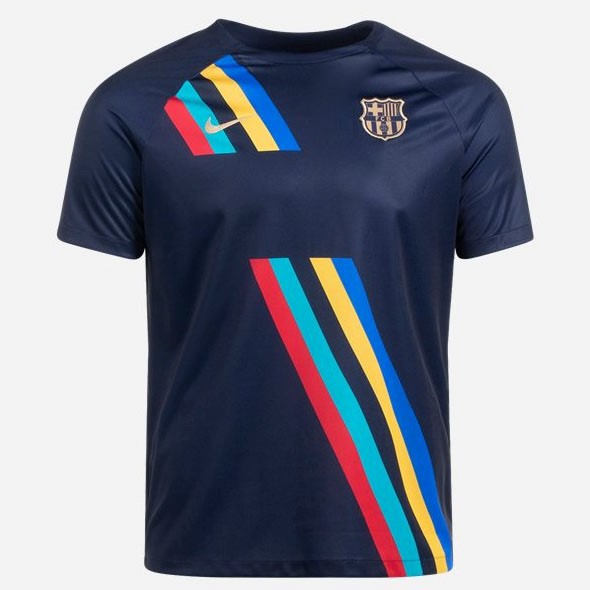 Tailandia Camiseta Barcelona Pre Match 2022 2023 Azul